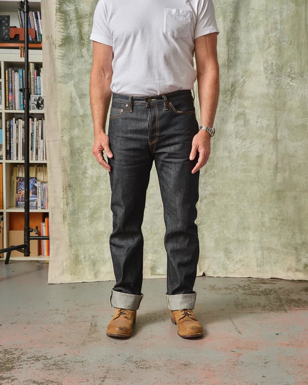 The Blubaugh- Mid Rise Slim Straight Selvedge Jeans- 12.5 oz.