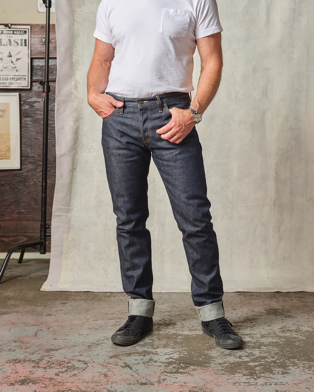 Ladbroke Grove - Slim Tapered Selvedge Jeans- 16.5 oz.