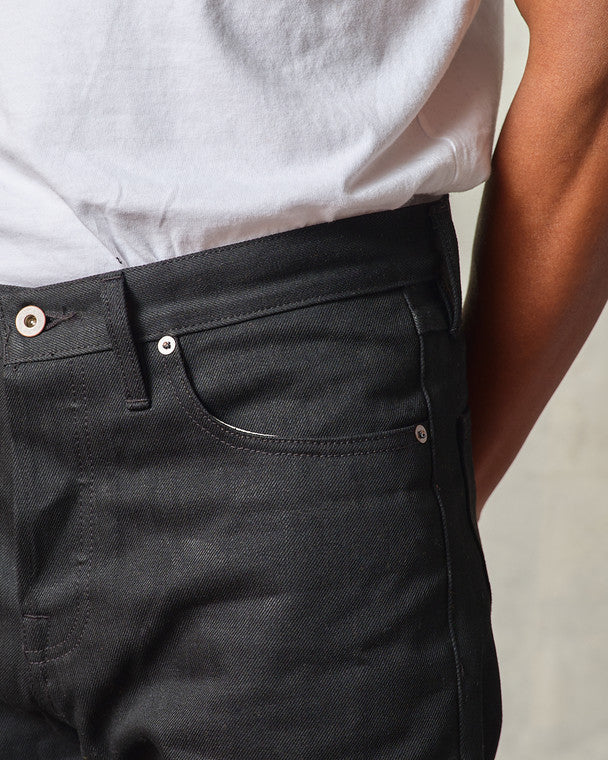 Ankara - Black Selvedge Jeans - 13.5 oz.