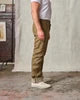 Ankara Mid Rise Straight Leg Jean Olive / Brown