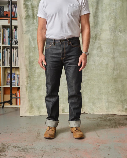 The Blubaugh- Mid Rise Slim Straight Selvedge Jeans- 12.5 oz.