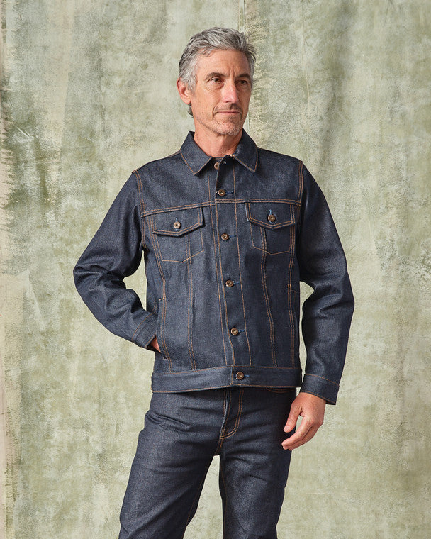 Denim Jacket - Selvedge Denim - 16.5 oz.