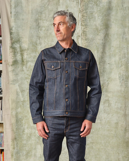 Denim Jacket - Selvedge Denim - 16.5 oz.