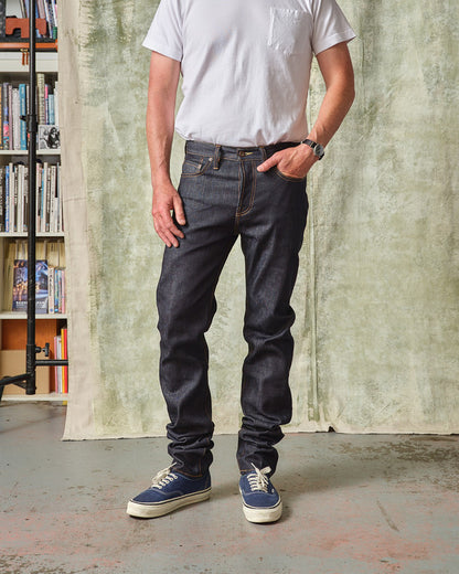 Elgin - Mid Rise Slim Tapered Selvedge Jeans - 14.75 oz.