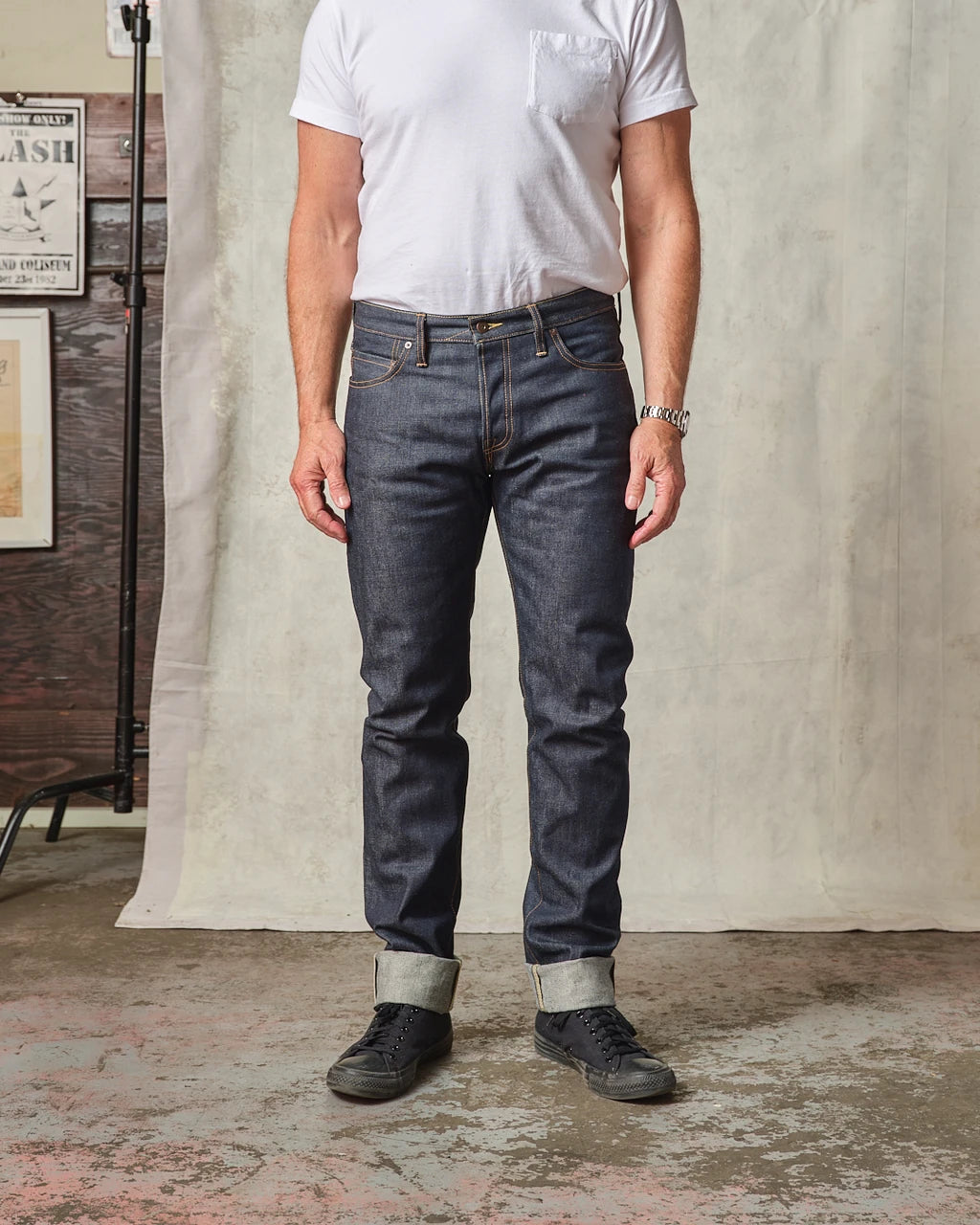 Ladbroke Grove - Slim Tapered Selvedge Jeans- 16.5 oz.