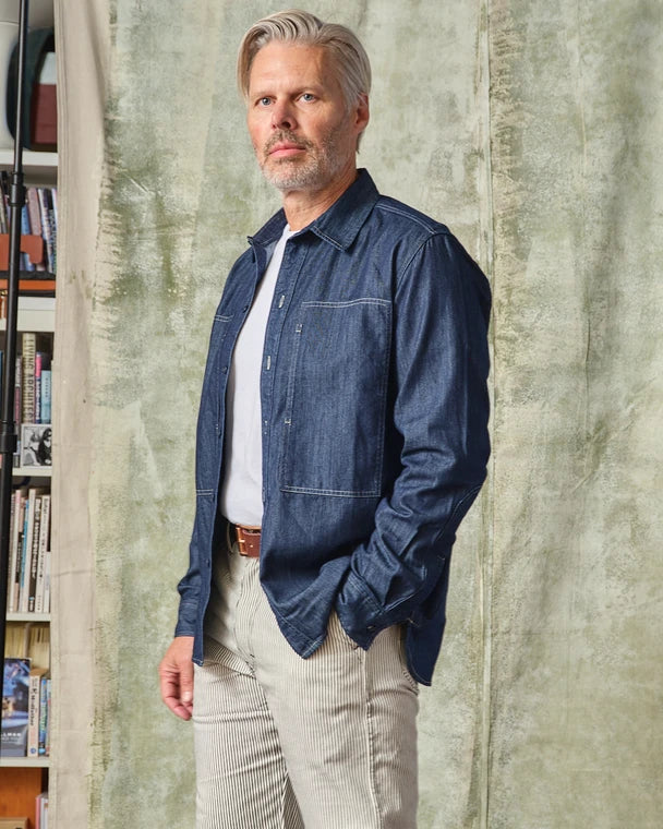 Denim Marine Overshirt