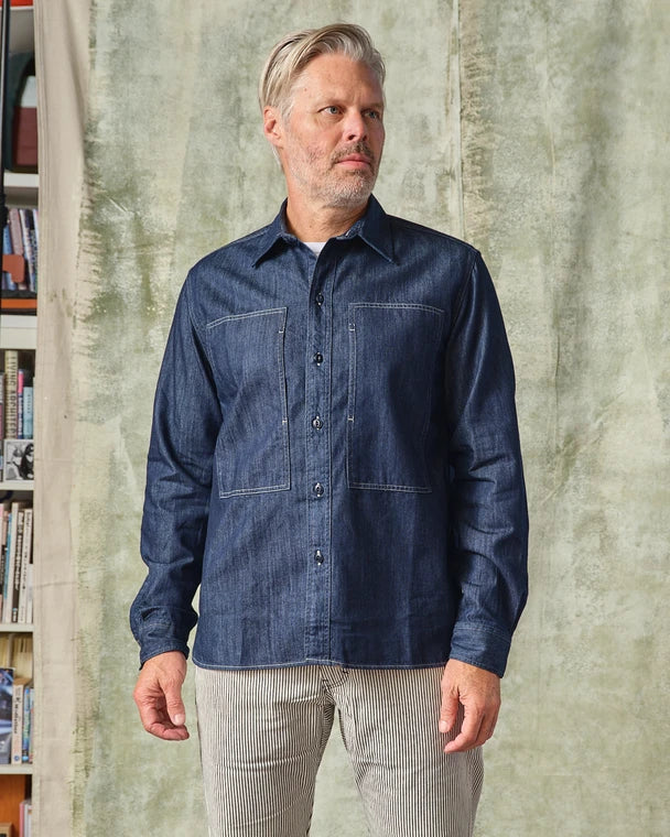 Denim Marine Overshirt